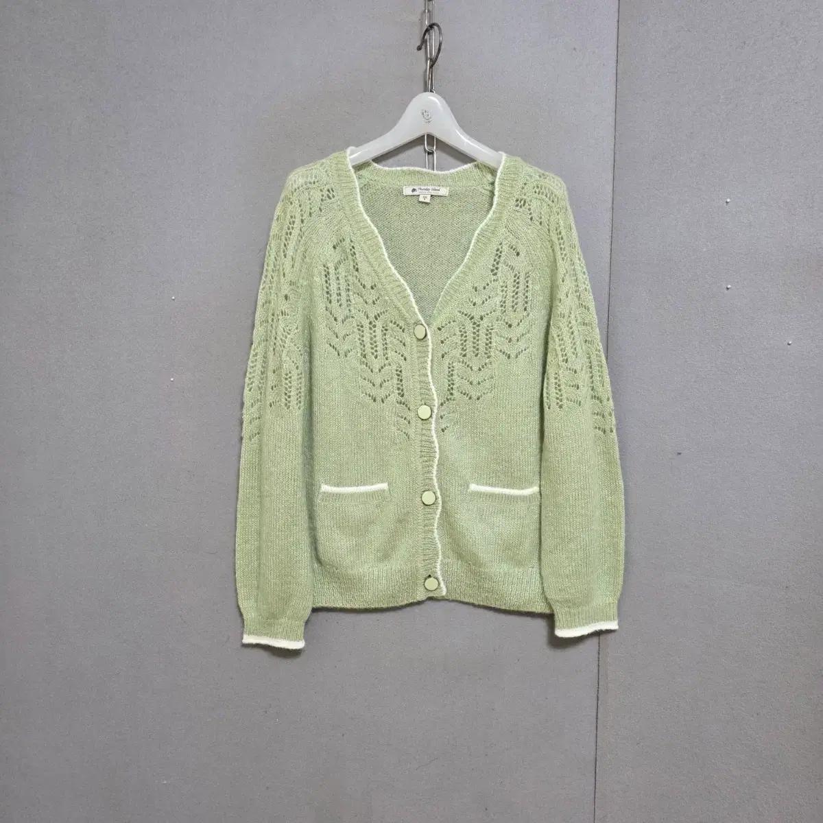 써스데이아일랜드 그린계열 가디건 S n1024 애슐리상점
