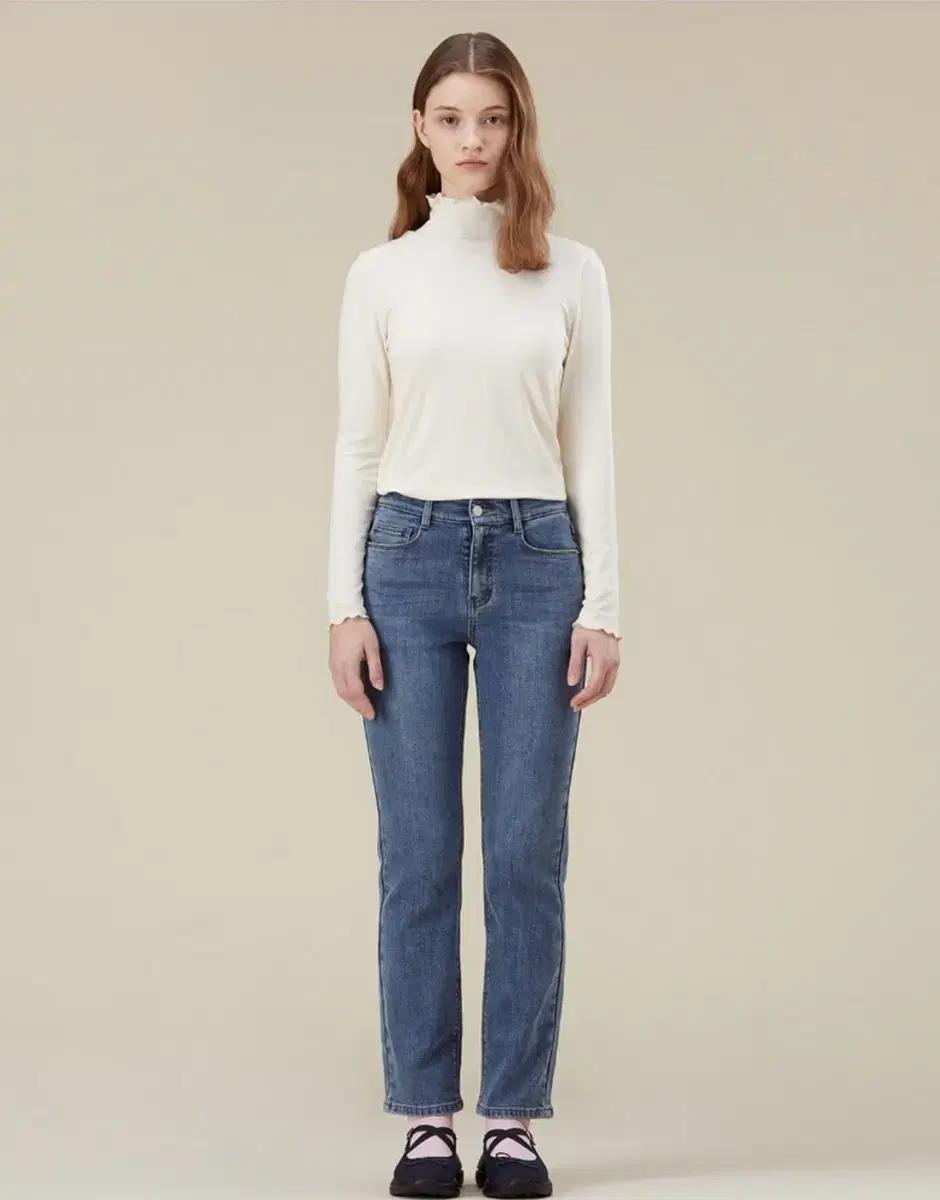 Thursday Island 써스데이아일랜드 기모 데님 팬츠