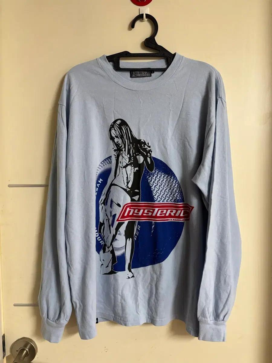 히스테릭 글래머 롱 슬리브 티셔츠