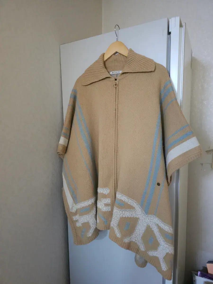 써스데이아일랜드 울니트 판쵸코트 망또