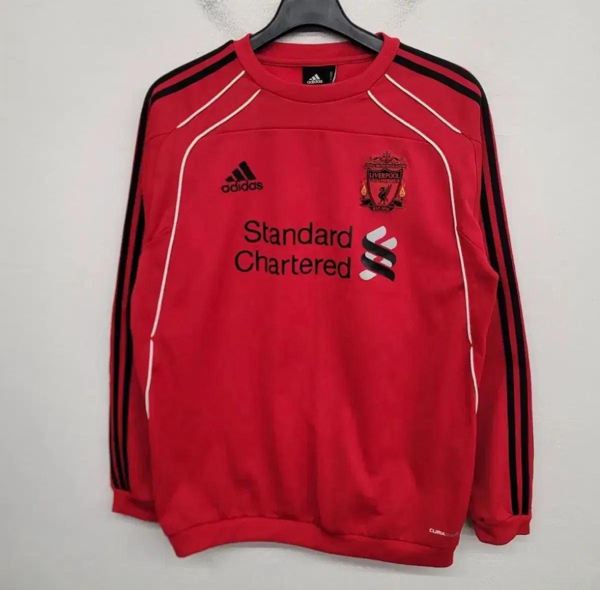 리버풀 아디다스 스탠다드차타드 트레이닝/맨투맨