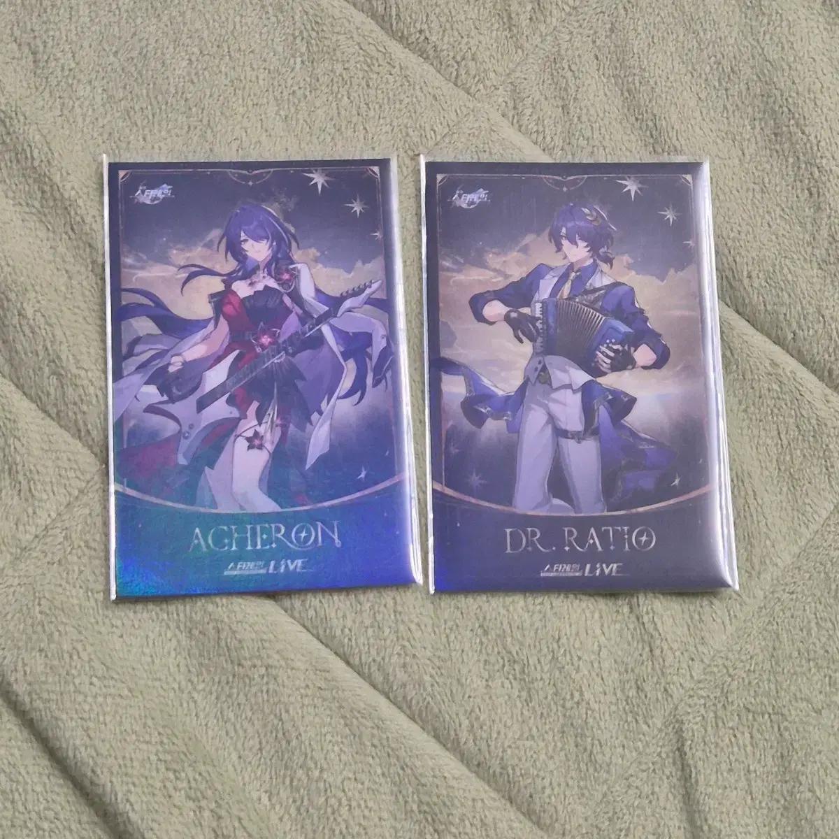 붕괴 스타레일 cgv 라이브 상영회 포토카드 레이시오 아케론 일괄