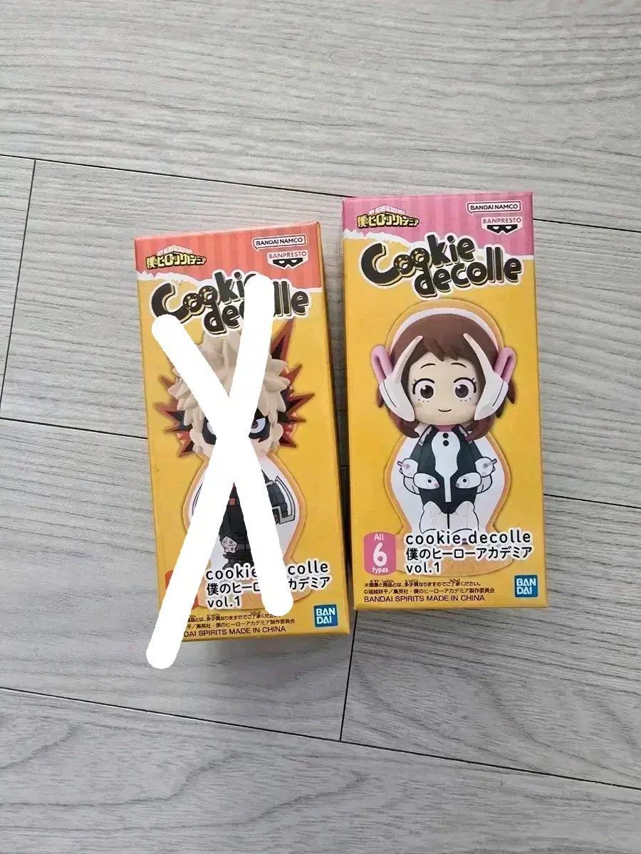 나히아 히로아카 월콜 쿠키 바쿠고 캇짱 우라라카 오차코 피규어