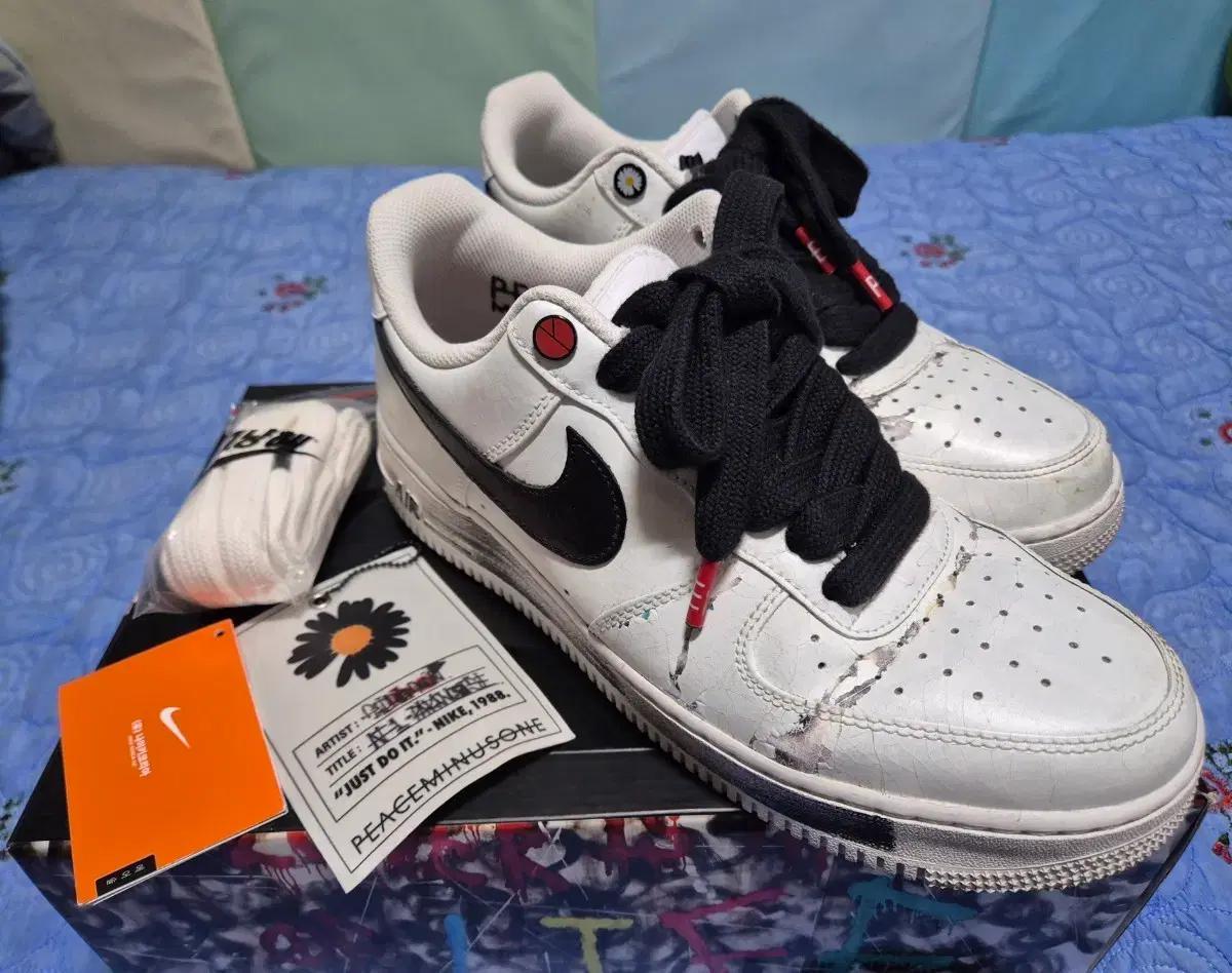 나이키 피스마이너스원 에어포스 로우 파라노이즈 2.0 지디포스