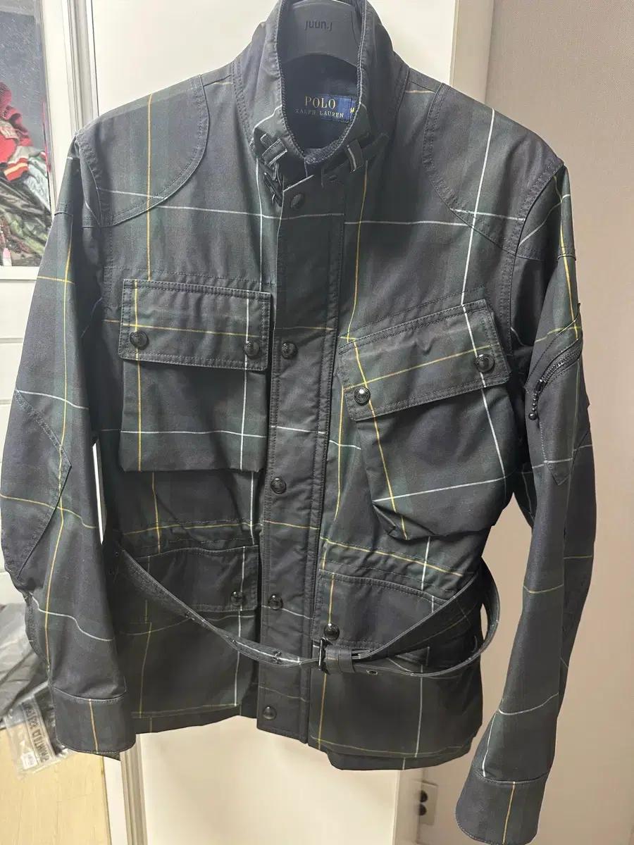 폴로 블랙와치 왁스자켓 M사이즈