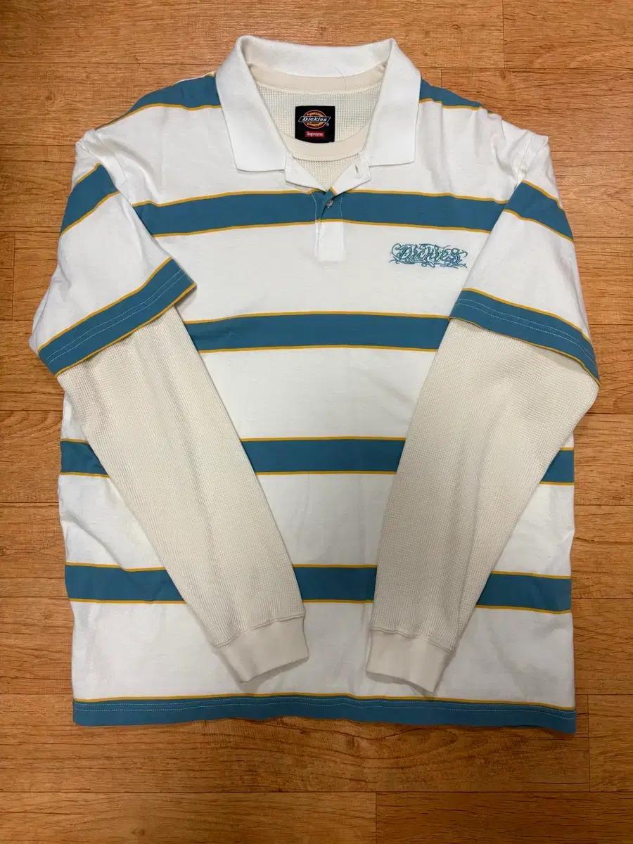 슈프림 디키즈 써멀 폴로 M