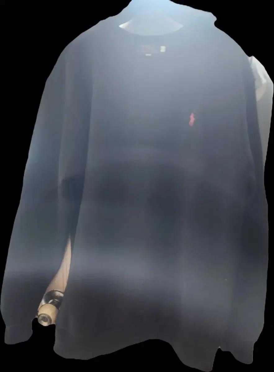 폴로 기모 맨투맨 _ 블랙