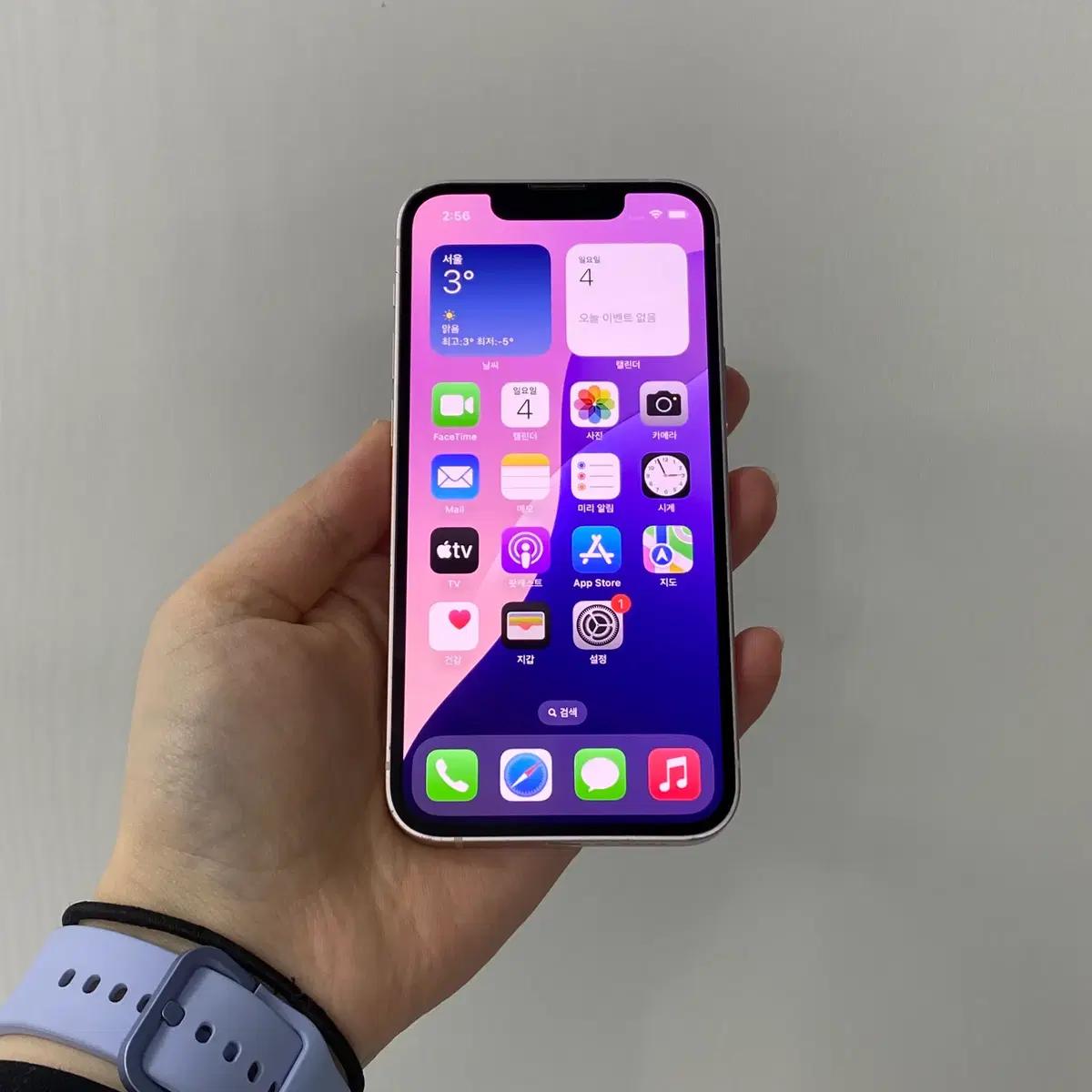 아이폰13 미니 128G 핑크 공기계 팝니다 13547