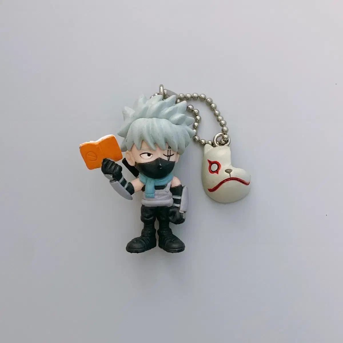 하자품 - 나루토 카카시 암부 피규어형 키링