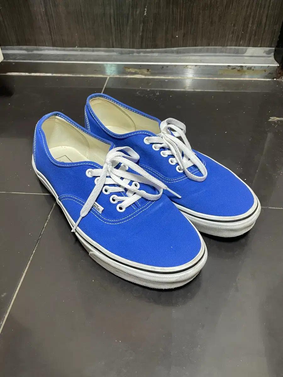 반스 어센틱 블루 285