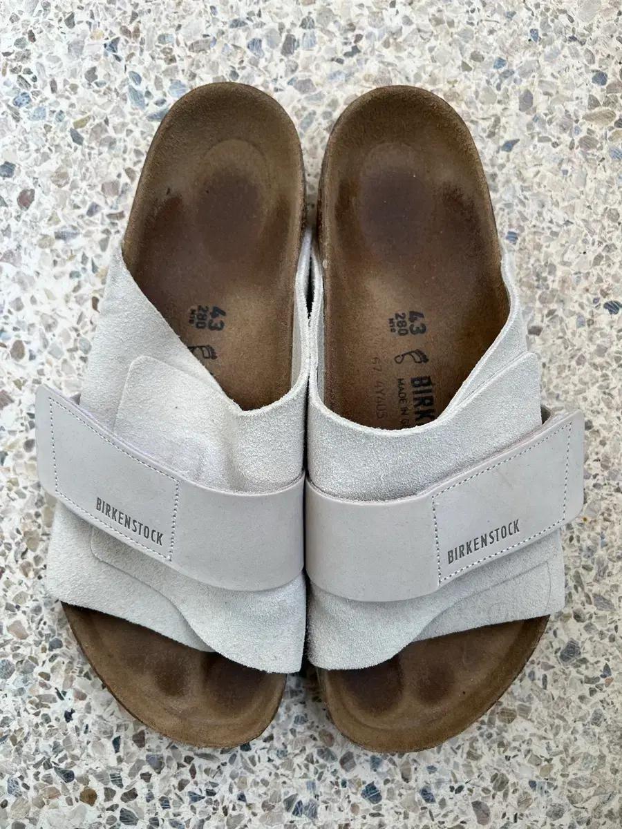 버켄스탁 샌들 43 (280) 아이보리