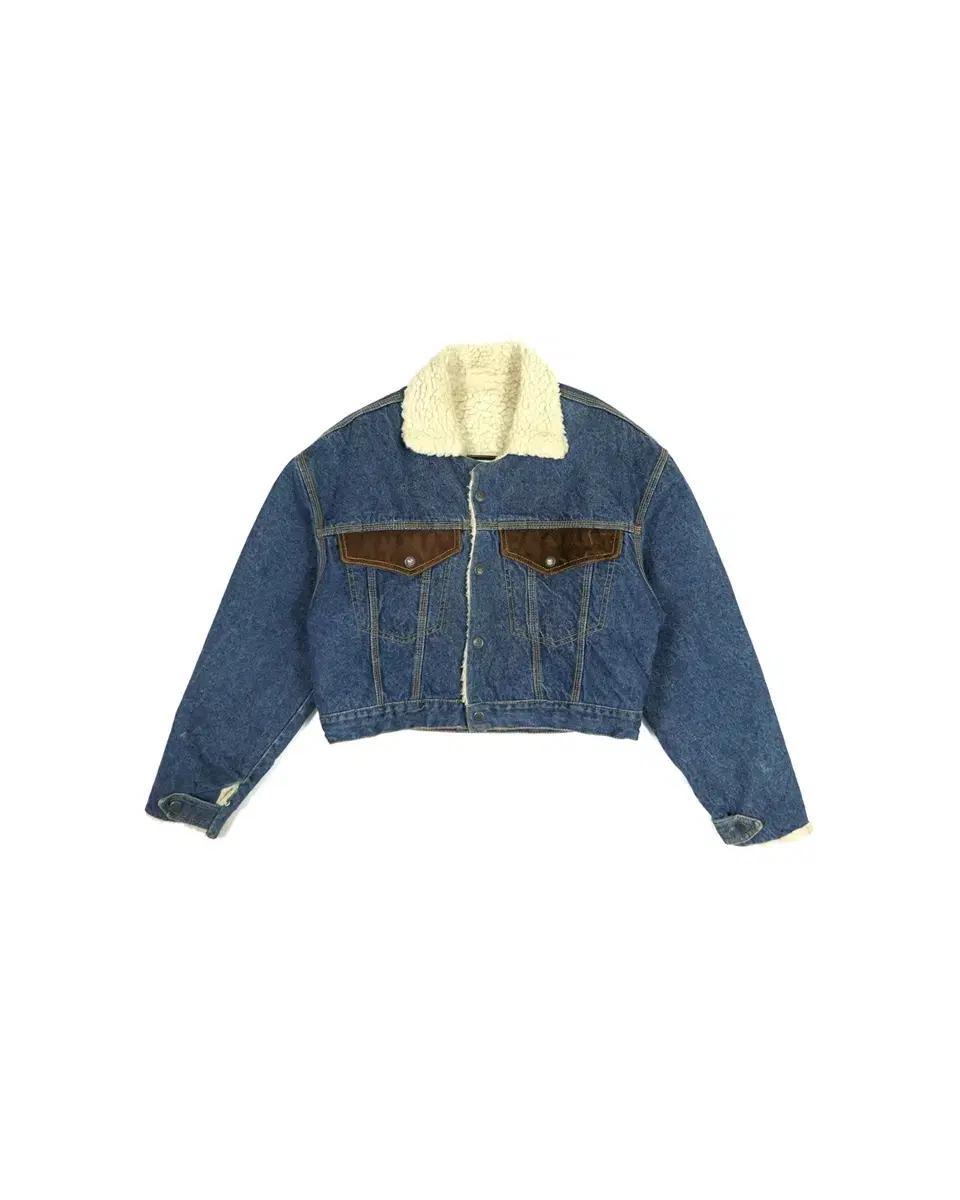 Dincoy sherpa denim jacket