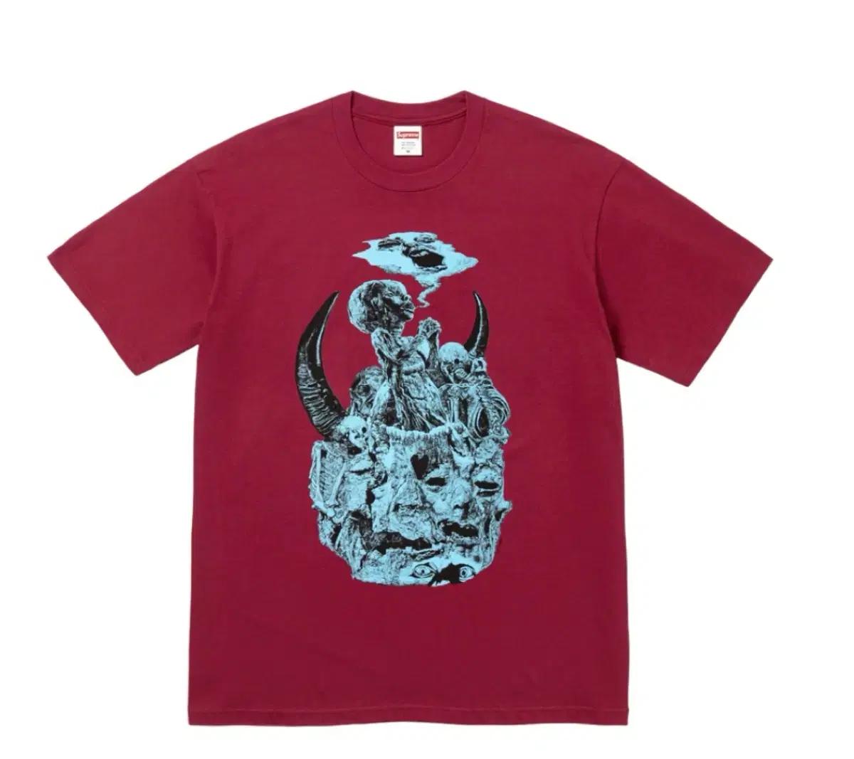 Supreme Mutants T-Shirt Cardinal - 23FW
