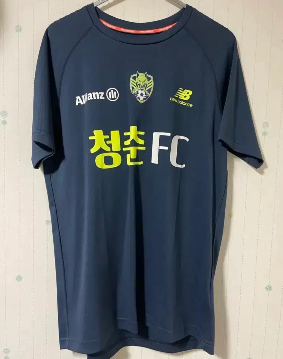 뉴발란스 청춘FC 반팔 티셔츠 네이비