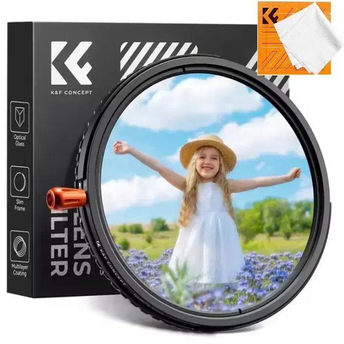 K&F 67mm NANO-C 3-in-1 필터 (블랙미스트+ND+CPL)