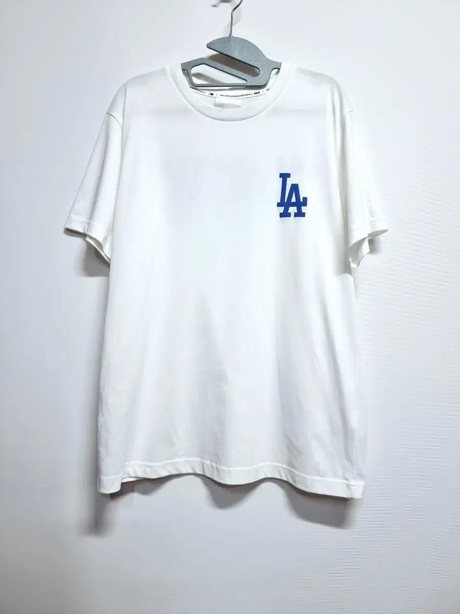 MLB LA 다저스 흰색 반팔 티셔츠