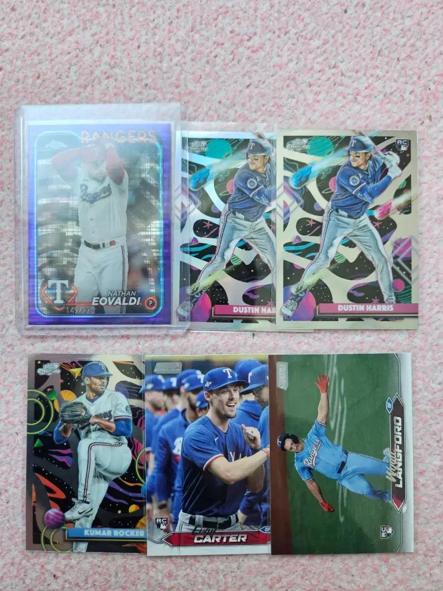 2025 MLB 탑스 크롬 텍사스 이오발디 275한정 등등