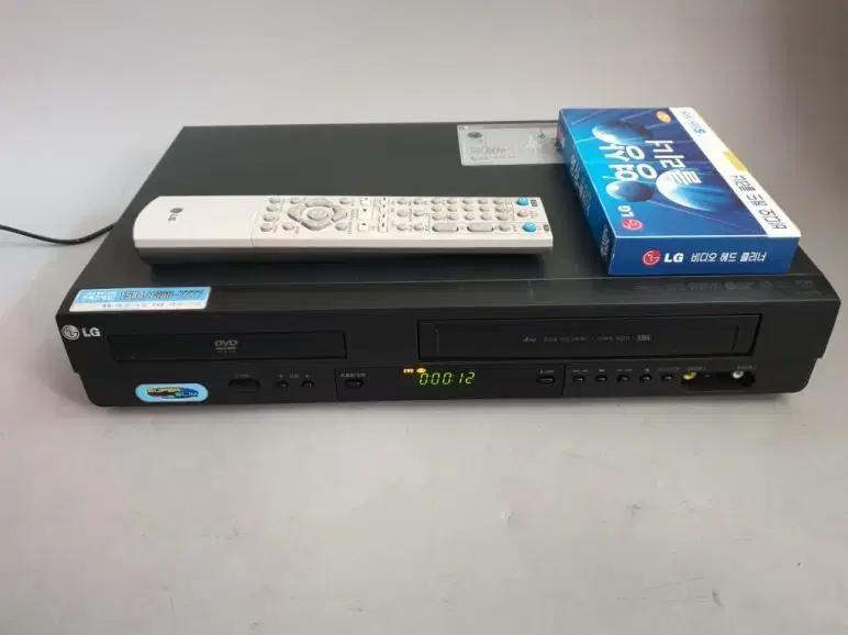 LG LC-6057M DVD/VHS 비디오 플레이어+리모컨