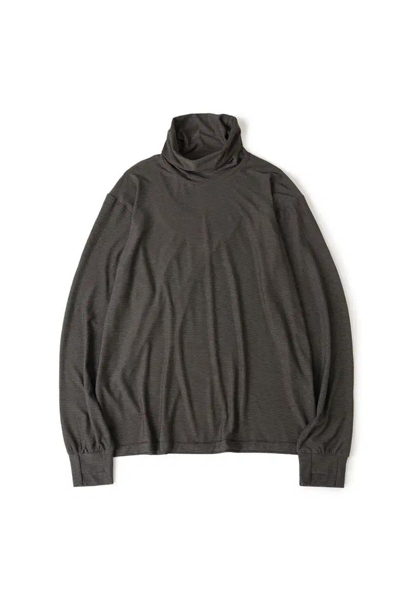 해칭룸 Boxer Turtleneck Tee Stripe 블랙