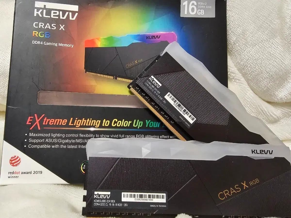 Klevv Crass X RGB 16GB DDR4 3200MHz