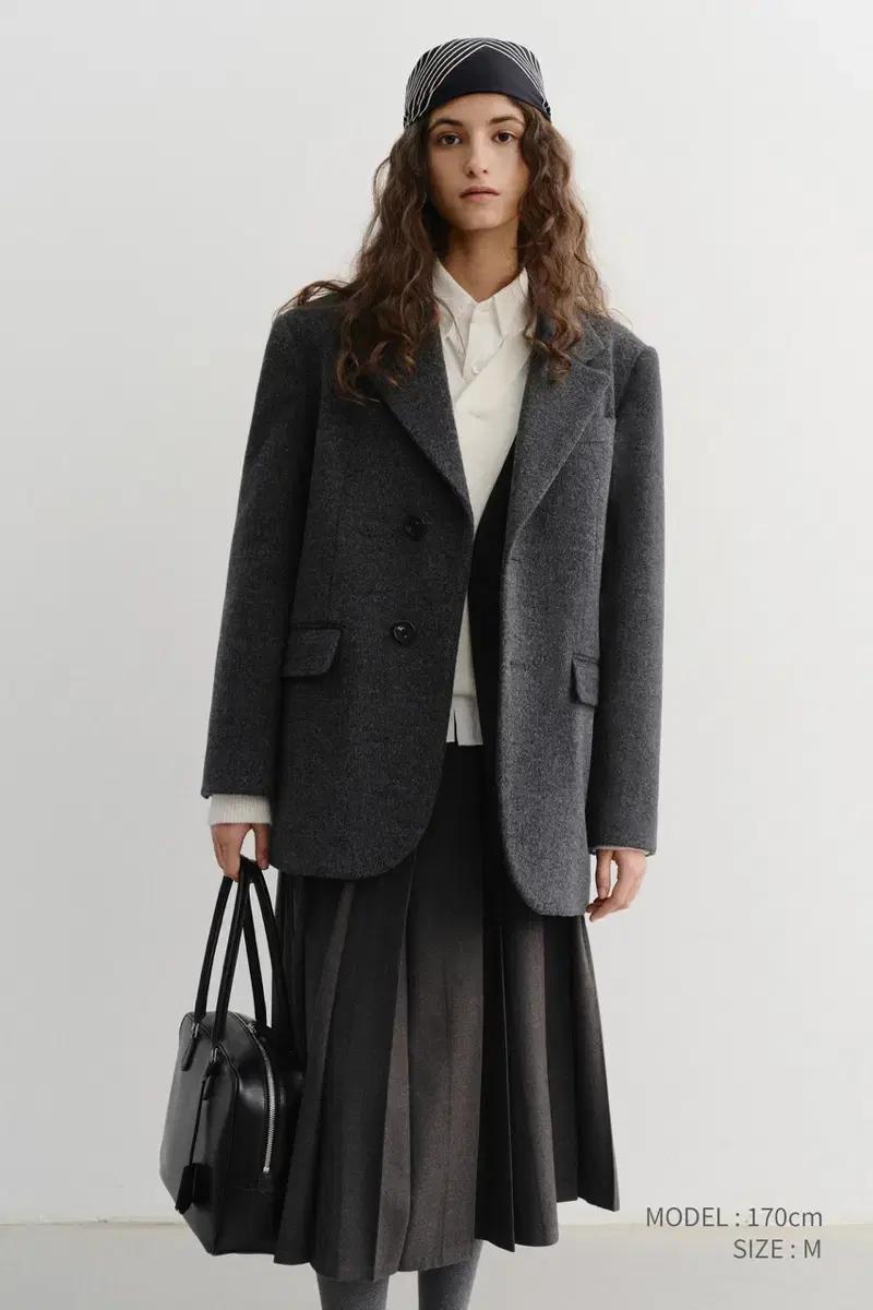 던스트 레이어드 헤비 울 블레이저 DUNST UNISEX HEAVY W