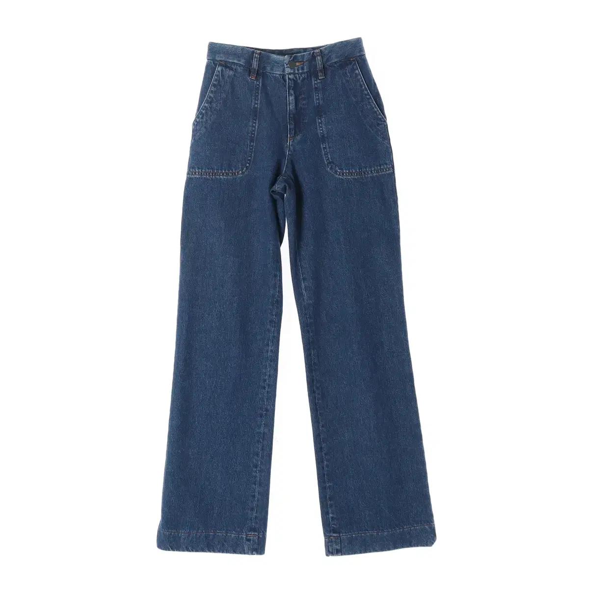아페쎄 A.P.C. 23SS 씨사이드 하이라이즈 와이드 데님 팬츠