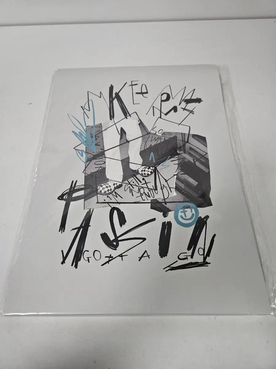 BTS J-HOPE 페브릭 포스터