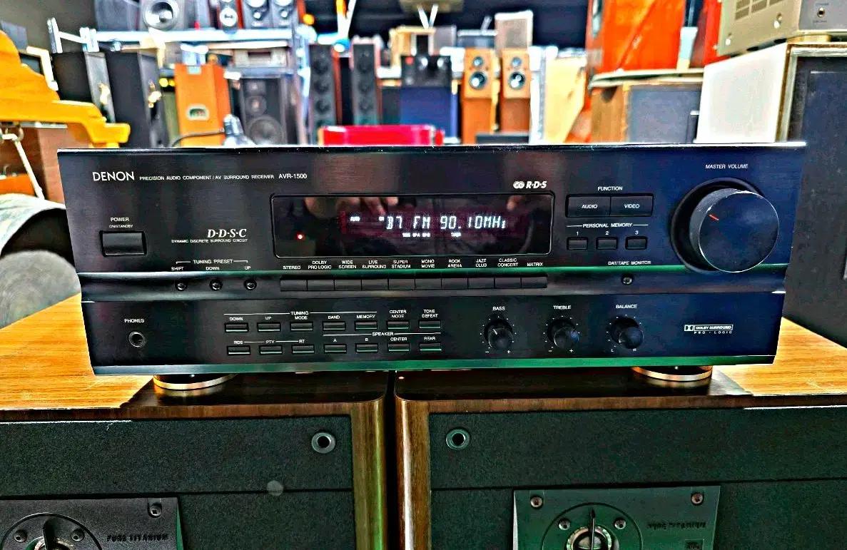포노단지원 DENON AVR-1500 AV 리시버 앰프