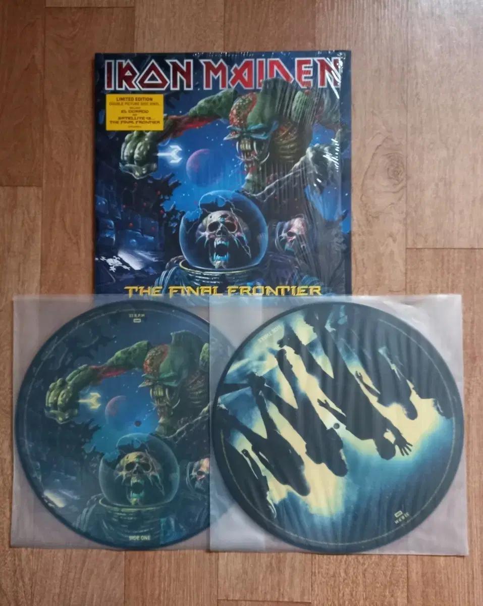 iron maiden lp 수입반 2lp