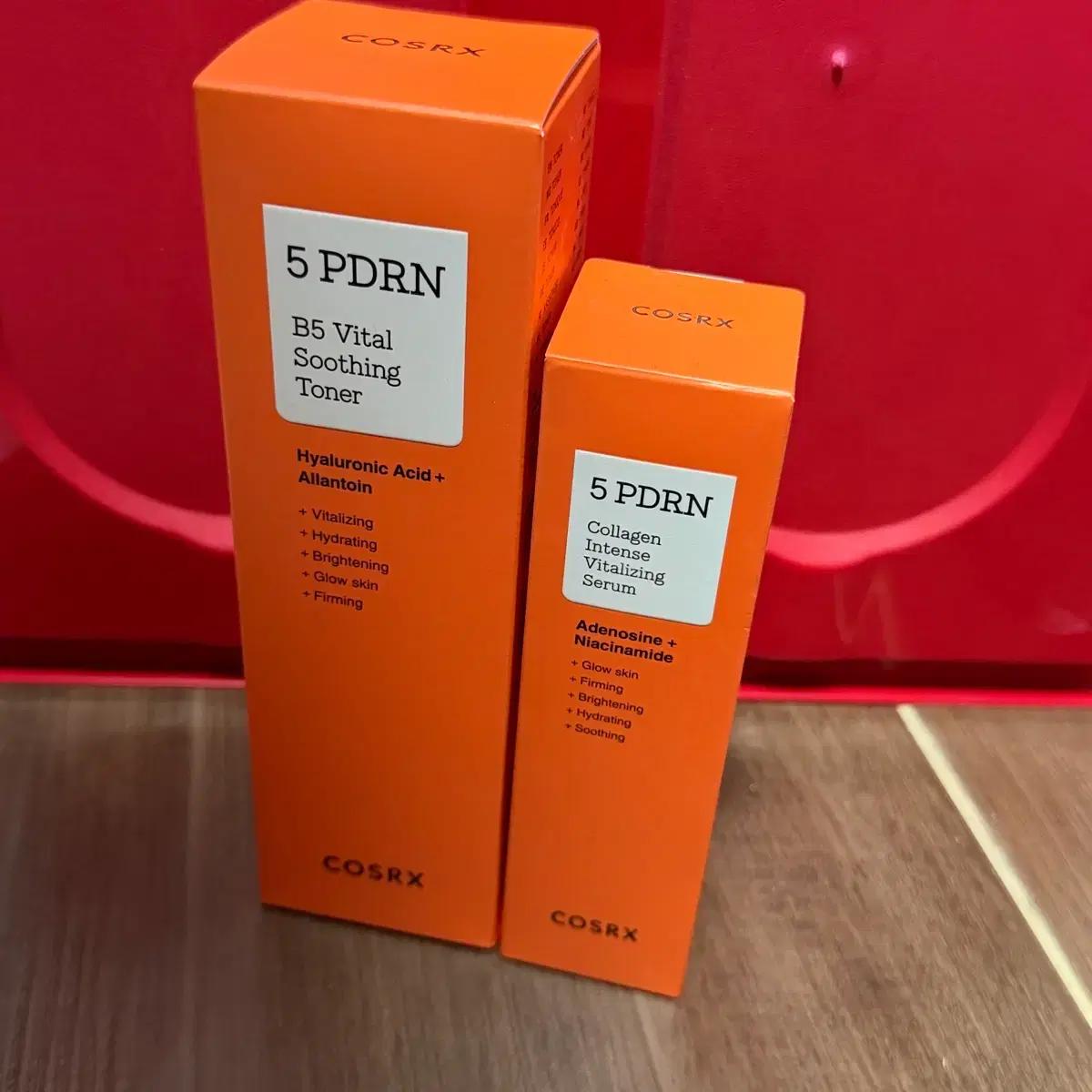 새거) 코스알엑스 5 PDRN 토너 + 세럼 세트