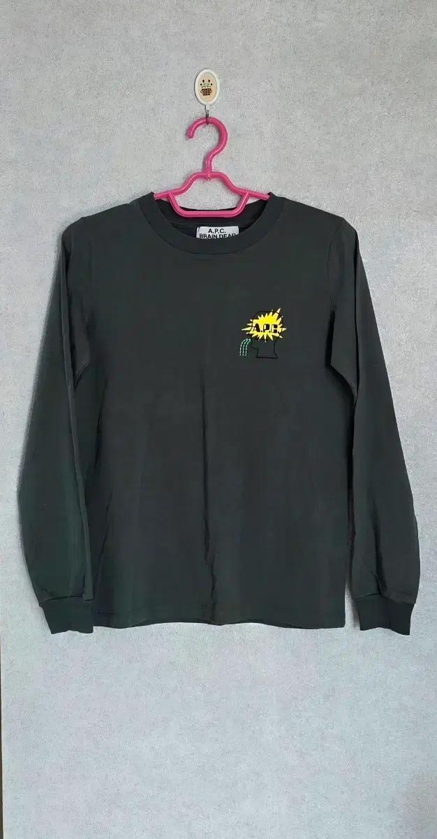 A.P.C.아페쎄/브레인데드 콜라보 긴팔티셔츠(정품/xs/무료배송)
