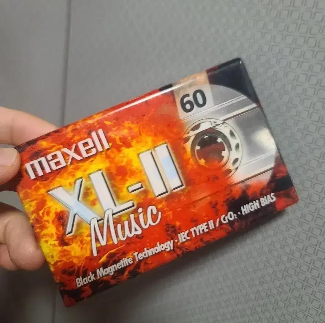 맥셀 XL-II Music 60 카세트 테이프 일괄