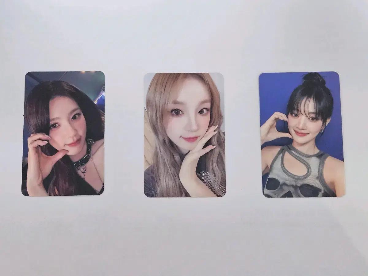 아이들 여자아이들 프랭크버거 2차 포토카드 포카 미연 우기 민니