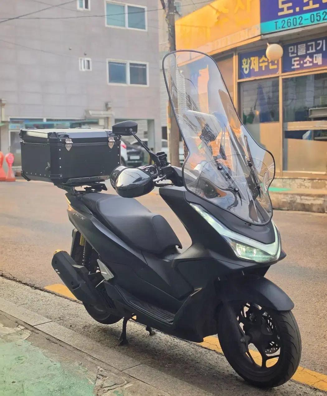 25년식 PCX125 ABS 블랙 배달세팅 2만키로 전국최저가