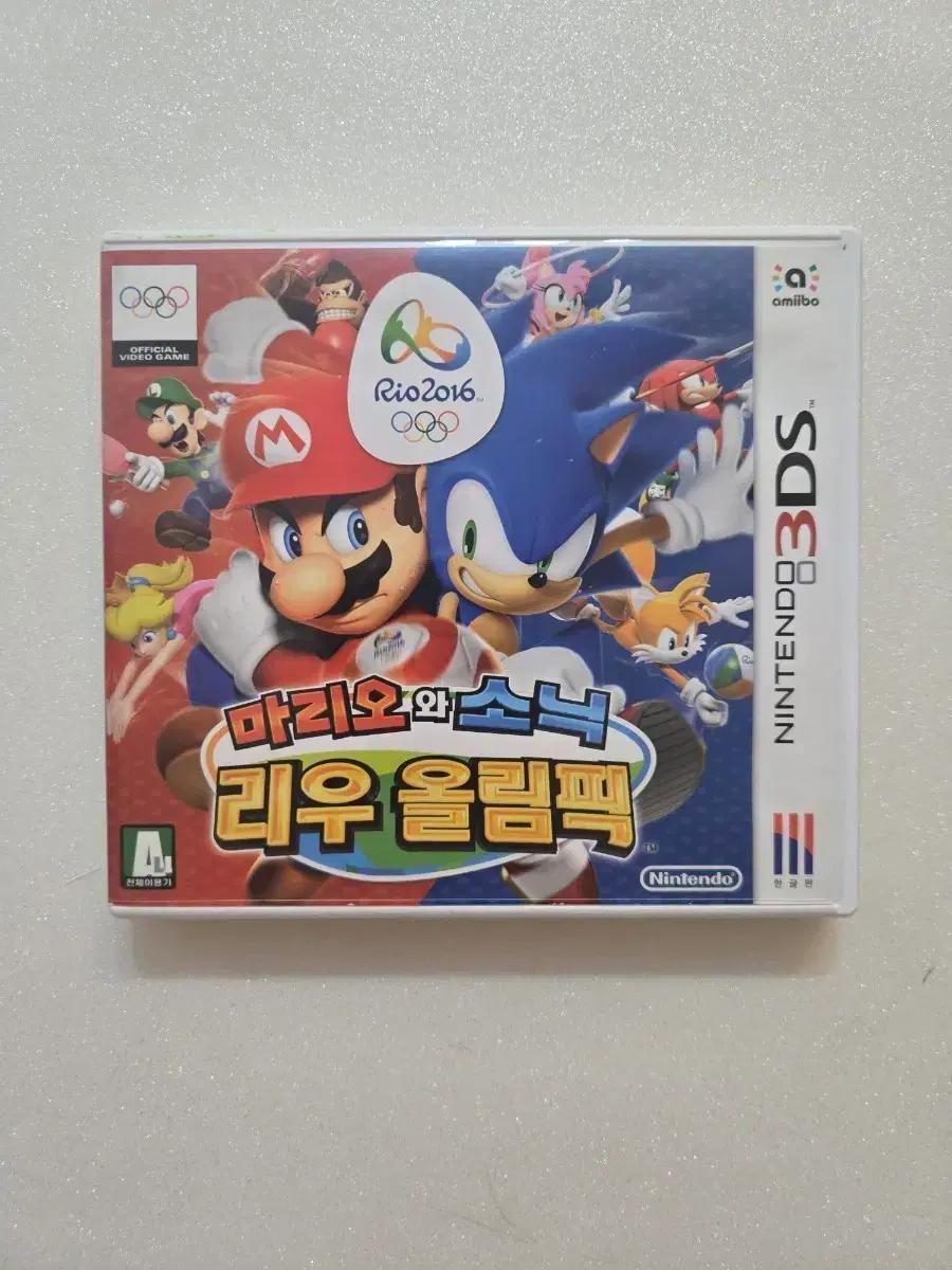 닌텐도 3DS 마리오와 소닉 리우 올림픽