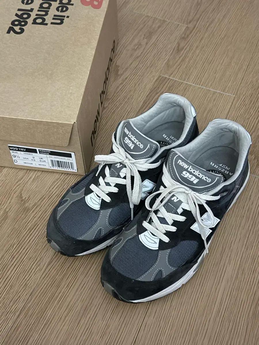 뉴발란스 991 네이비 M991NV 상태 a급