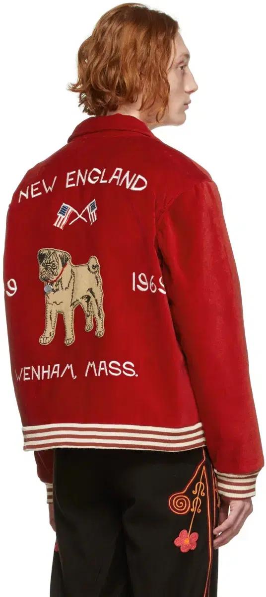 bode 보디 wenham souvenir jacket 자수 (M/L)