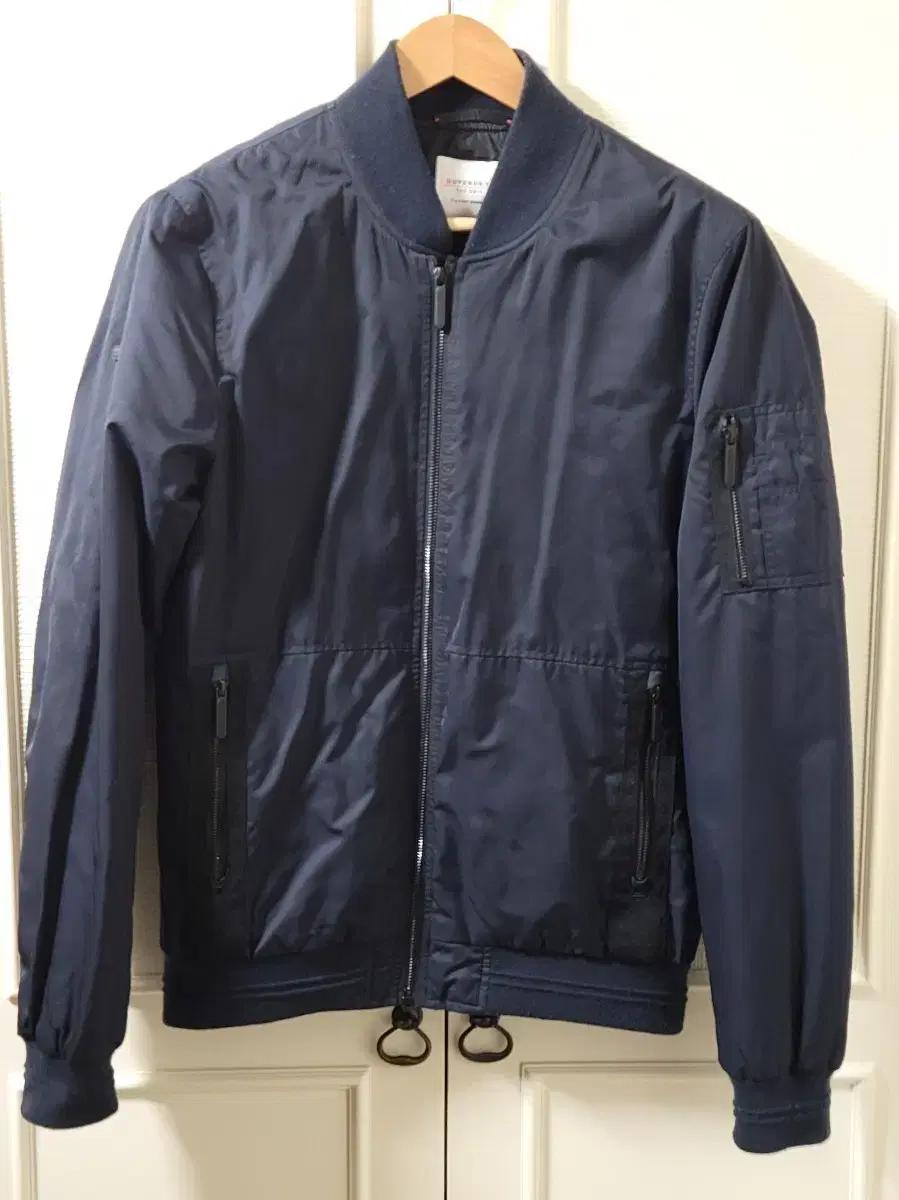 Superdry 슈퍼드라이 남성 봄버 블루종 자켓 네이비