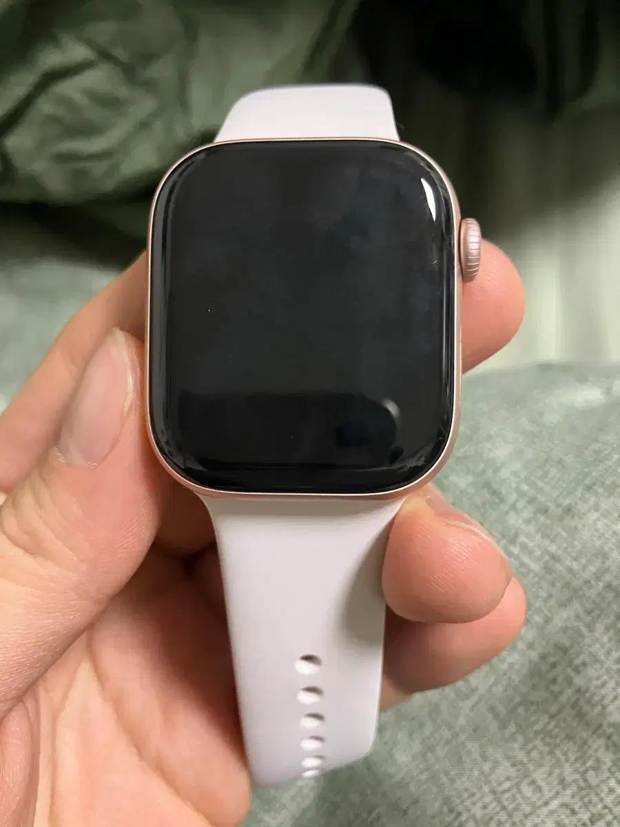 애플워치 11 로즈골드 42mm