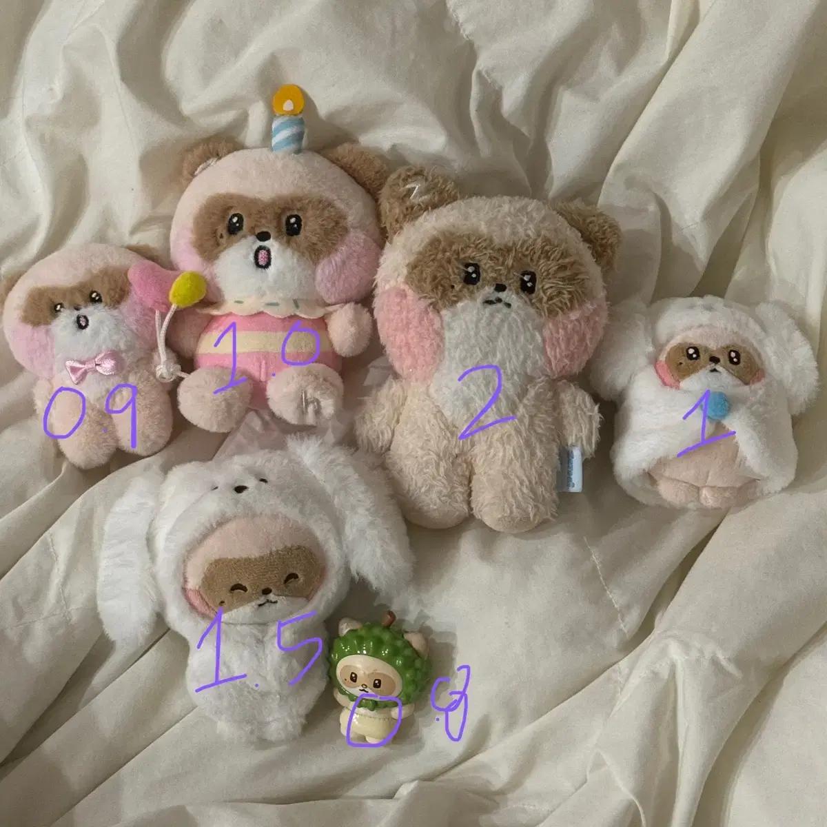 제로베이스원 앤더블 장하오 하니니 인형 피규어 양도