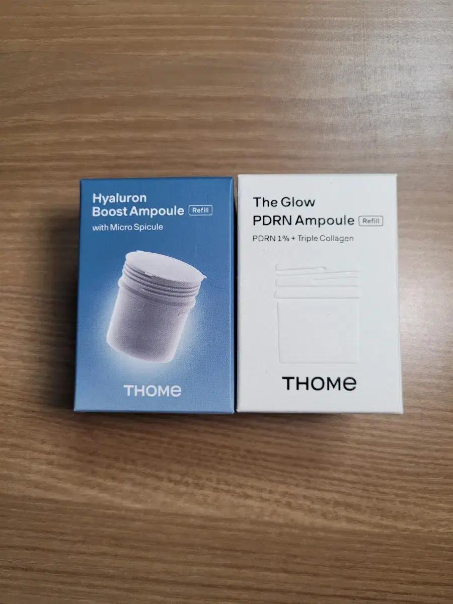 (새상품)THOME 톰더 글로우 PDRN ,히알루론산 앰플 리필