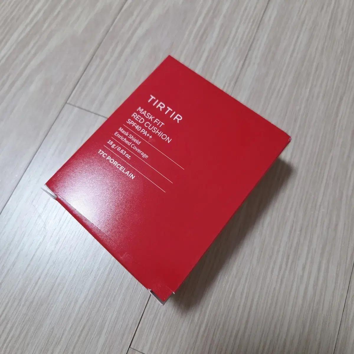 티르티르 마스크 핏 레드 쿠션 17C 포슬린 티르티르 쿠션 17호 새상품