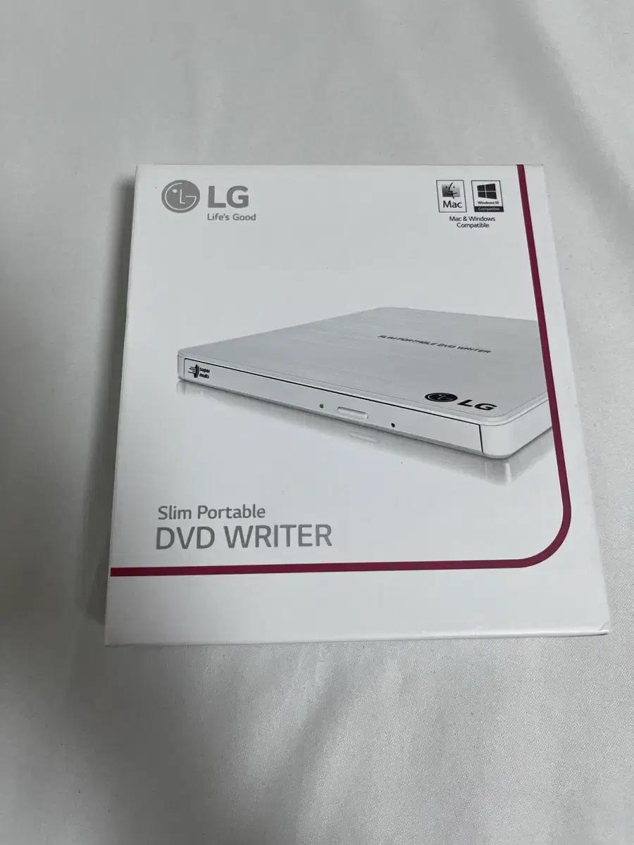 LG 슬림 포터블 DVD 라이터 판매