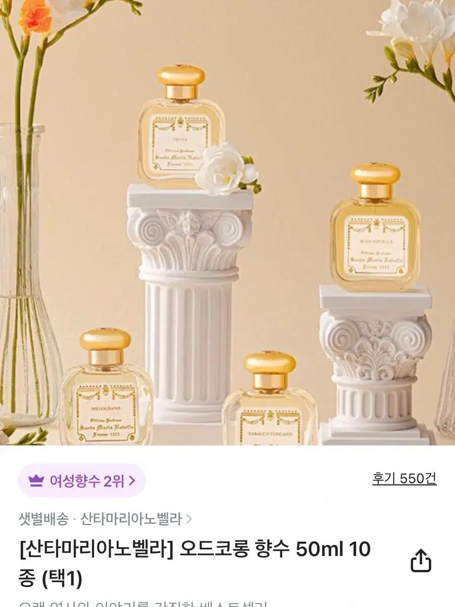 산타마리아노벨라 오드코롱 50ml (로사가데니아)