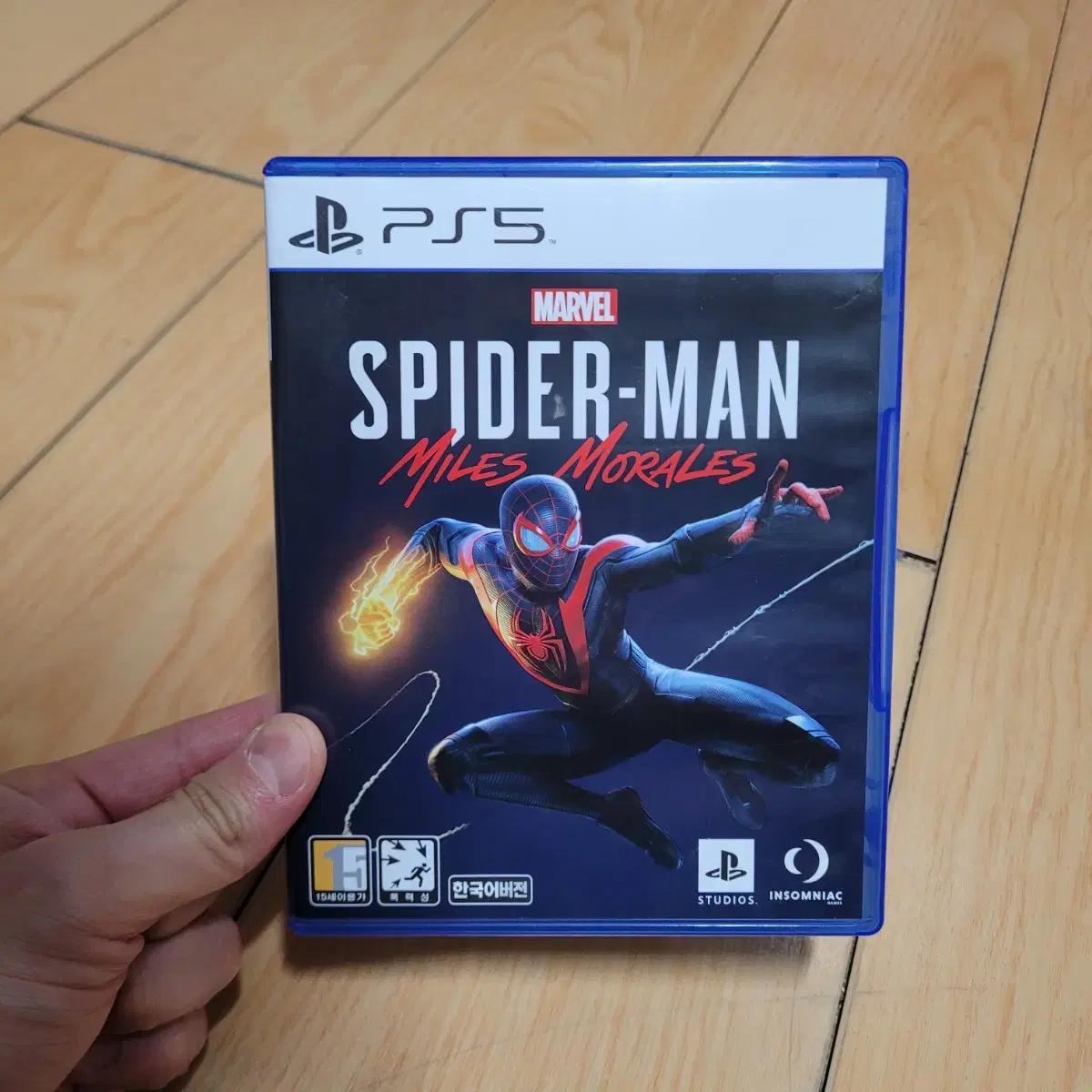 PS5 플스5 스파이더맨 마일즈 모랄레스 한국어판