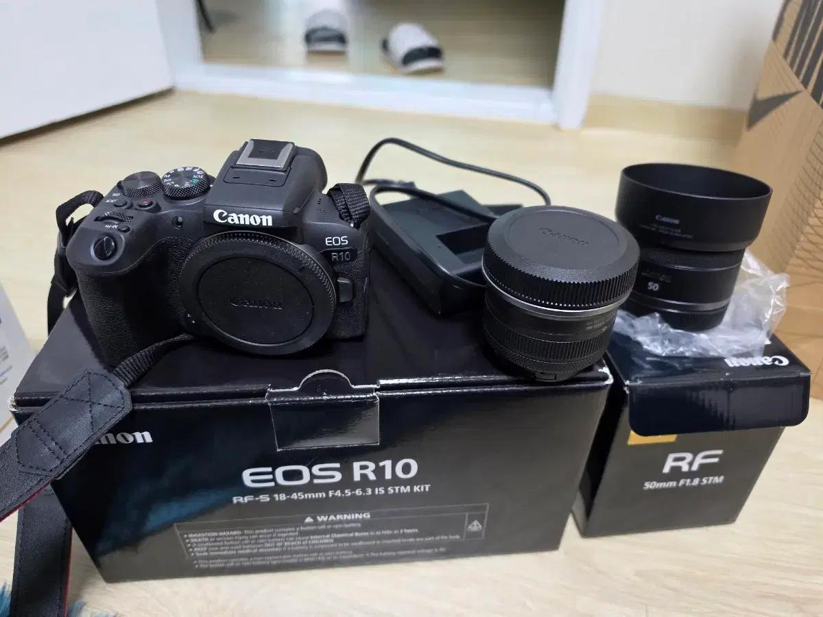 캐논 EOS R10 + RF 50mm F1.8 STM 렌즈