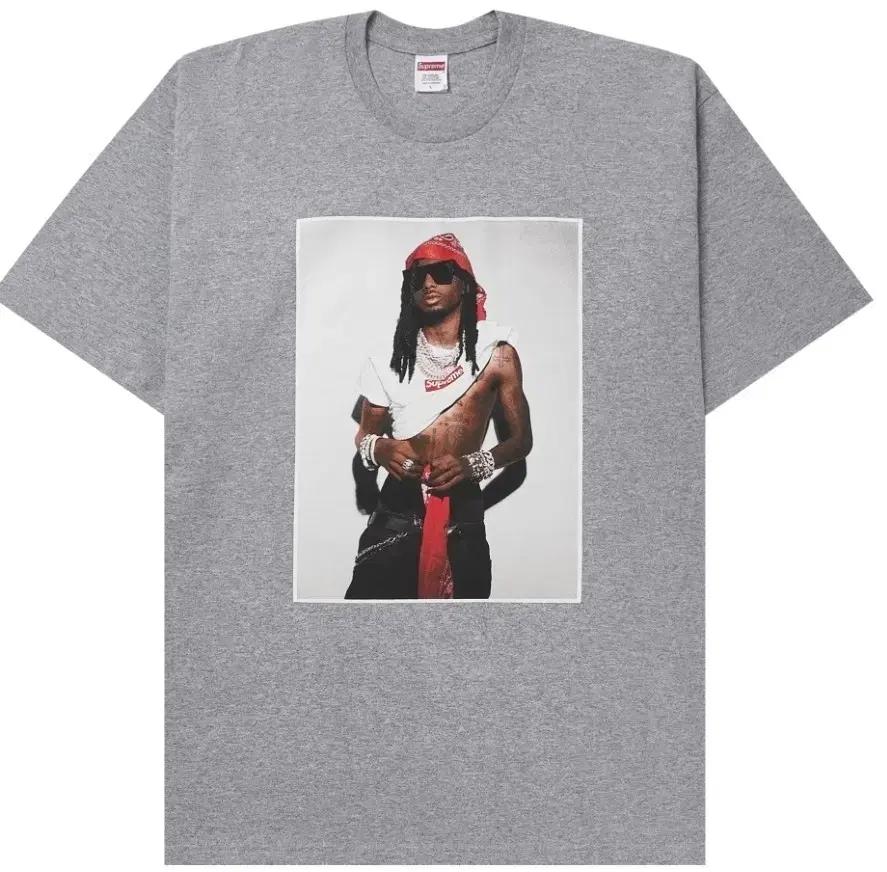 Playboi carti X Supreme 반팔 티셔츠