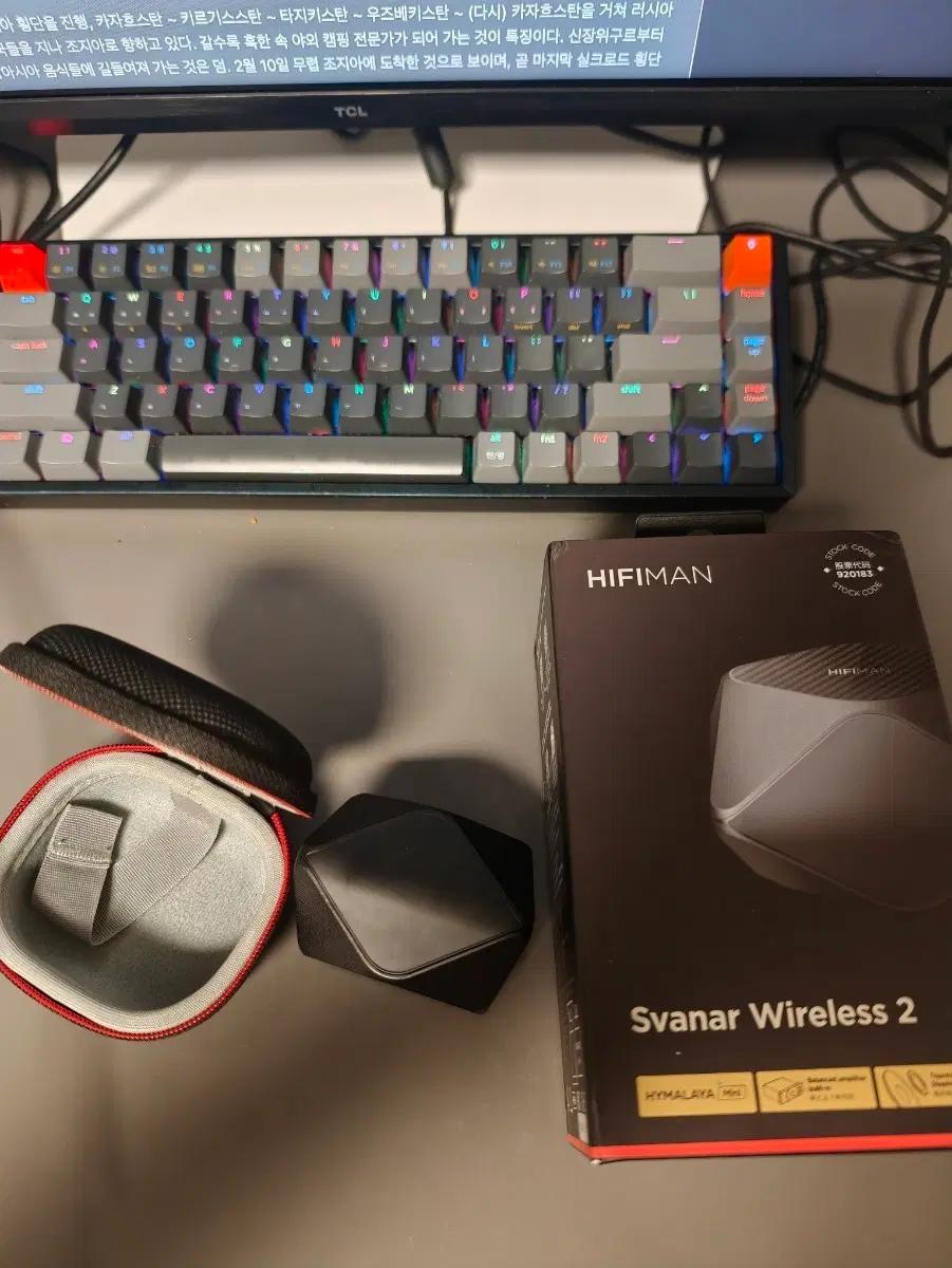 hifiman svanar wireless 2 하이파이맨 스바나 tws 2 무선 이어폰