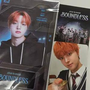 일괄)의주 단추 포카+엽서 VR 콘서트 앤팀 &team 포토카드 메가박스 특전 바운드리스 BOUNDLESS