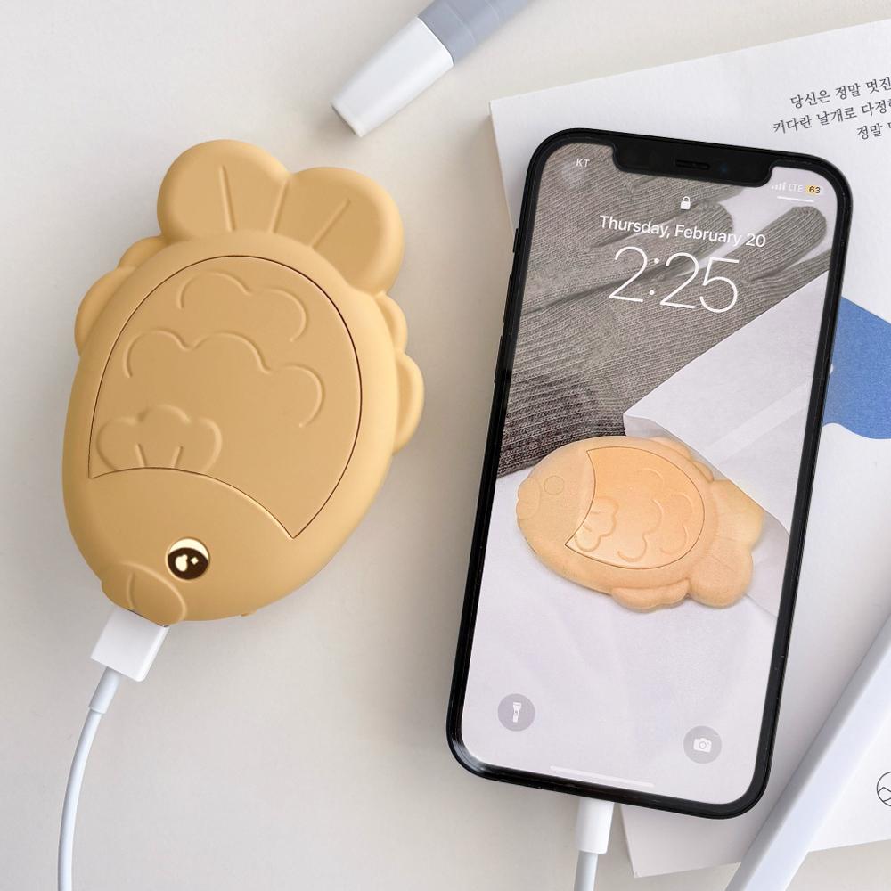 붕어빵 보조배터리 귀여운 손난로 핫팩 따뜻한 겨울 여행 선물